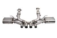 Corsa 23-25 Chevrolet Corvette C8 Z06 3in Valved Cat-Back Exhaust Muffler System (ReUses Stock Tips)