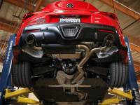 aFe Power (Advanced FLOW Engineering) - aFe Takeda 2020 Toyota Supra L6-3.0L (t) 3in-2.5in 304 SS CB Exhaust Carbon Tips - Image 4