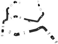aFe Power (Advanced FLOW Engineering) - aFe 20-23 Ford Explorer ST V6 3.0L (tt) BladeRunner Aluminum Hot and Cold Charge Pipe Kit - Black - Image 2