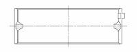 ACL Race Series - ACL Mitsubishi 4G63/4G64 7 Bolt 2nd Gen DSM and EVO I-IV 0.25mm Oversized High Performance Main Bear 5M1186H-.25 - Image 2