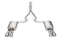 CORSA Performance - Corsa 24+ Ford Mustang V8 5.0L 3in Cat-Back Exhaust System w/ Twin 4in Polished Pro-Series Tips - Image 1