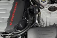 J&L Oil Separator Co - J&L 16-22 Chevrolet Camaro LT1 6.2L Driver Side Oil Separator 3.0 - Black Anodized - Image 2