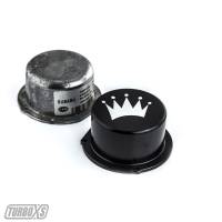 Turbo XS - Turbo XS 15-16 Subaru WRX Billet Aluminum Vacuum Pump Cover - Black - Image 2