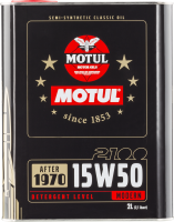 Motul 15W50 Classic 2100 Oil - 10x2L - Case of 10