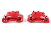 PowerStop 06-08 Dodge Ram 1500 Front Red Calipers w/Brackets - Pair