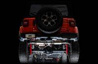 AWE Tuning - AWE 2018+ Jeep Wrangler JL/JLU Tread Edition Axle-Back Dual Exhaust - Diamond Black Tips - Image 5