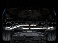 AWE Tuning - AWE 2020 Chevrolet Corvette (C8) Track Edition Exhaust - Quad Diamond Black Tips - Image 7