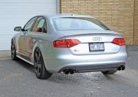 AWE Tuning - AWE Audi B8 / B8.5 S4 3.0T Track Edition Exhaust - Chrome Silver Tips (90mm) - Image 2