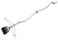AWE 2016+ Honda Civic Si Track Edition Exhaust w/Front Pipe & Triple Diamond Black Tips