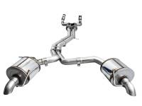 AWE Tuning - AWE Audi 2019-2023 C8 A6/A7 3.0T Touring Edition Cat-back Exhaust- Turn Downs - Image 10