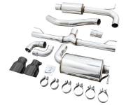 AWE Tuning - AWE 2022 VW GTI MK8 Touring Edition Exhaust - Diamond Black Tips - Image 13