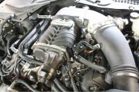 J&L Oil Separator Co - J&L 11-17 Ford Mustang GT (w/Roush/VMP Supercharger) Driver Side Oil Separator 3.0 - Black Anodized - Image 2