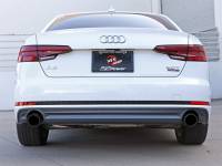 aFe Power (Advanced FLOW Engineering) - aFe 17-19 Audi A4 (L4-2.0L) MACH Force-Xp Stainless Steel Axle-Back Exhaust System - Black Tip - Image 6