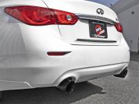 aFe Power (Advanced FLOW Engineering) - aFe Takeda 2.5in 304 SS Cat-Back Exhaust System w/ Black Tips 16-18 Infiniti Q50 V6-3.0L (tt) - Image 5