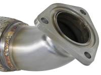 aFe Power (Advanced FLOW Engineering) - aFe Twisted Steel 3in Rear Down-Pipe/Mid Pipe 2017+ Honda Civic Type R I4 2.0L (t) - Image 4