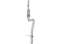 aFe Power (Advanced FLOW Engineering) - aFe MACHForce XP 2.5in SS-409 Cat-Back Exhaust 07-16 Jeep Wrangler (JK) V6-3.6L/3.8L (2-4 Door) - Image 2