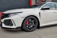 Rally Armor - Rally Armor 17-18 Honda Civic Type R (Type R Only) UR Black Mud Flap w/ Dark Grey Logo - Image 2