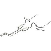 MagnaFlow SYS Cat-Back 84-87 Buick Regal V6 3.8L Turbocharged SS 2.5in Street Series Dual Split Rear Exit