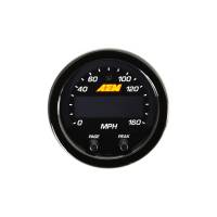 AEM Electronics - AEM X-Series 0-160 MPH Black Bezel w/ Black Face GPS Speedometer Gauge - Image 5