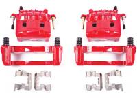PowerStop 16-17 Subaru Crosstrek Front Red Calipers w/Brackets - Pair