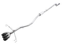 AWE 2017+ Honda Civic Type R Track Edition Exhaust w/Front Pipe & Triple Diamond Black Tips