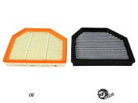 aFe Power (Advanced FLOW Engineering) - aFe MagnumFLOW OEM Replacement Air Filter PRO Dry S 2015 BMW M3/M4 (F80/F82) 3.0L S55 (tt) Qty. 2 - Image 3