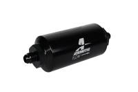 Aeromotive - Aeromotive In-Line Filter - (AN-6 Male) 10 Micron Fabric Element Bright Dip Black Finish - Image 3