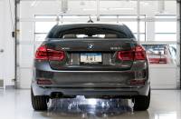 AWE Tuning - AWE BMW F3X 28i / 30i Touring Edition Axle-Back Exhaust Single Side - 80mm Silver Tips - Image 2
