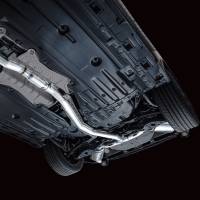 AWE Tuning - AWE 22+ Honda Civic Si/Acura Integra Touring Edition Catback Exhaust - Dual Diamond Black Tip - Image 4
