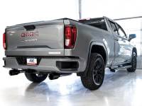 AWE Tuning - AWE 4th Gen GM 1500 5.3L 0FG Catback Split Rear Exit (Flat Bumper) - Dual Diamond Tips - Image 4