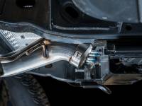 AWE Tuning - AWE 2021+ Ford Bronco 0FG Dual Rear Exit Exhaust w/Diamond Black Tips & Bash Guard - Image 4