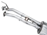 AWE Tuning - AWE 16-22 Toyota Tacoma 0FG Catback Exhaust w/ BashGuard - Dual Diamond Black Tips - Image 17