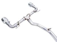 AWE Tuning - AWE Subaru BRZ/ Toyota GR86/ Toyota 86 Track Edition Cat-Back Exhaust- Chrome Silver Tips - Image 5