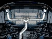 AWE Tuning - AWE Subaru BRZ/ Toyota GR86/ Toyota 86 Track Edition Cat-Back Exhaust- Chrome Silver Tips - Image 10