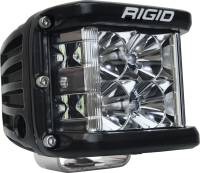 Rigid Industries - RIGID D-SS PRO Side Shooter, Flood Optic, Surface Mount, Black Housing, Single - Image 1