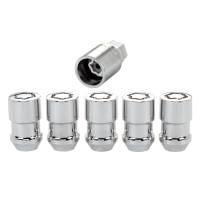 McGard - McGard Wheel Lock Nut Set - 5pk. (Cone Seat) 1/2-20 / 3/4 &13/16 Dual Hex / 1.46in. Length - Chrome - Image 2