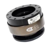 NRG Innovations - NRG Innovations Quick Release Gen 2.0 - Black Body / Chrome Ring SFI Spec 42.1 - Image 2