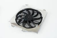 CSF Radiators - CSF 92-00 Honda Civic All-Aluminum Fan Shroud w/12in SPAL Fan - Image 2
