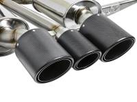 aFe Power (Advanced FLOW Engineering) - aFe Takeda 2-1/2in to 2-1/4in 304SS Catback Dual-Exit Exhaust 17+ Honda Civic Type R w/CF Tips - Image 2