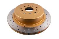 DBA 01-07 Subaru WRX/STI 10 Stud Hole Rear Drilled & Slotted 4000 Series Rotor