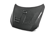 Seibon 08-12 Mitsubishi Lancer Evo X DV-Style Carbon Fiber Hood