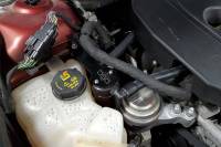 J&L Oil Separator Co - J&L 13-19 Ford Fusion 1.5L EcoBoost Oil Separator 3.0 Passenger Side - Black Anodized - Image 2