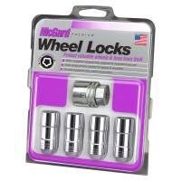 McGard Wheel Lock Nut Set - 4pk. (Cone Seat) 9/16-18 / 7/8 Hex / 1.765in. Length - Chrome