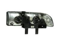 ANZO 1998-2005 Chevrolet S-10 Crystal Headlights Chrome - Image 2