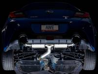 AWE Tuning - AWE Subaru BRZ/ Toyota GR86/ Toyota 86 Touring Edition Cat-Back Exhaust- Diamond Black Tips - Image 2