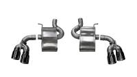 CORSA Performance - Corsa 2017-2024 Chevrolet Camaro SS 6.2L V8 2.75in Black Sport Axle-Back Exhaust - Image 2
