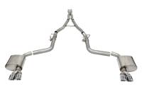 CORSA Performance - Corsa 15-23 Challenger SRT/Hellcat/Demon/Redeye 2.75in Valved CB DR Exit w/ Twin 3.5in Pol Pro Tips - Image 2