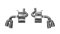 CORSA Performance - Corsa 2017-2024 Chevrolet Camaro SS 6.2L V8 2.75in Polished Sport Axle-Back Exhaust - Image 2