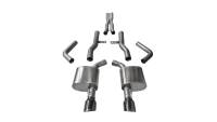CORSA Performance - Corsa 2015-2023 Dodge Charger SRT/Scat Pack/R/T 6.4L Black Xtreme Cat-Back Exhaust - Image 2