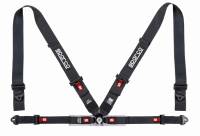 Sparco - Sparco Belt 4Pt 3in/2in Competition Harness - Black - Image 1